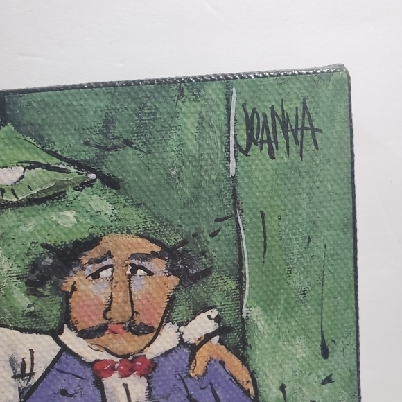 Joanna signed Chef canvas Art Martini Bar Cigar Soiree 8 X 10 wall picture - Picture 4 of 7